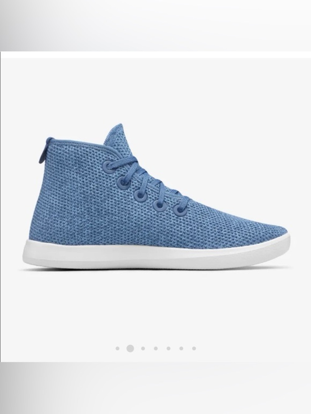 Allbirds - Tree Topper High-Top Tencel Sneakers - Blue Sapphire, Size 10 Men’s